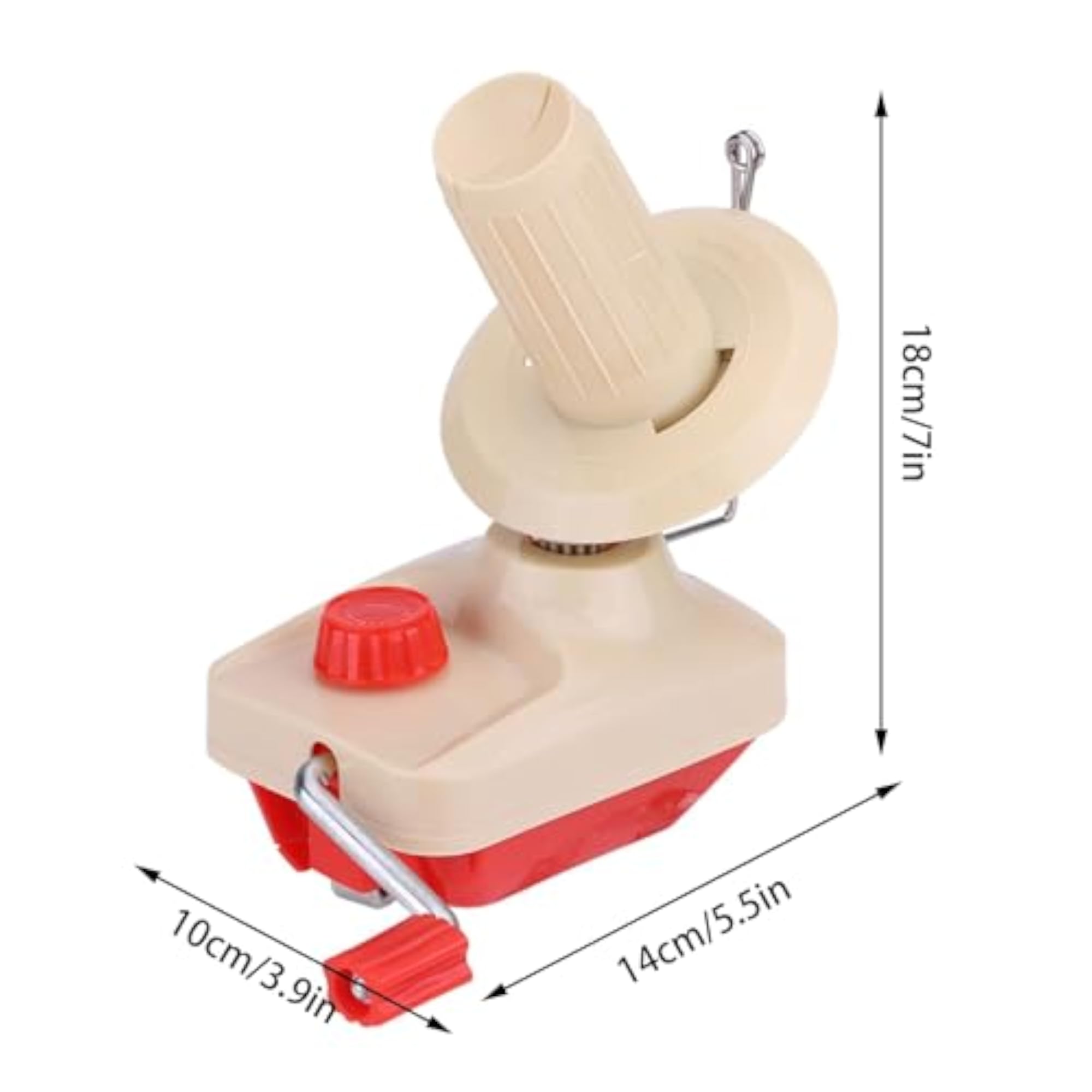 Hand Operated Yarn Ball Winder with Table Clamp